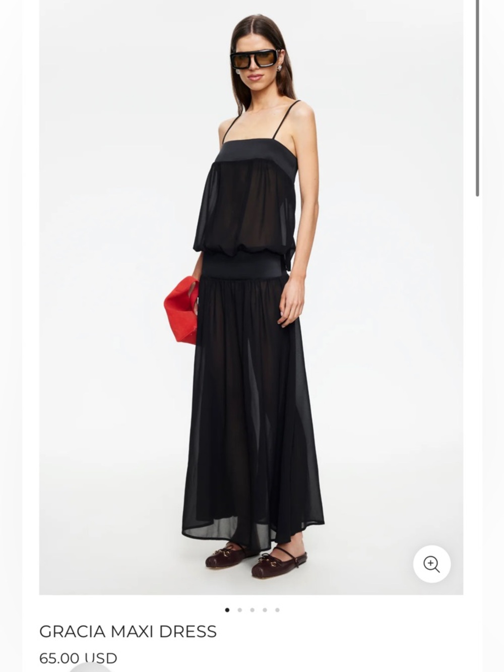 Lioness Gracia Black Maxi dress